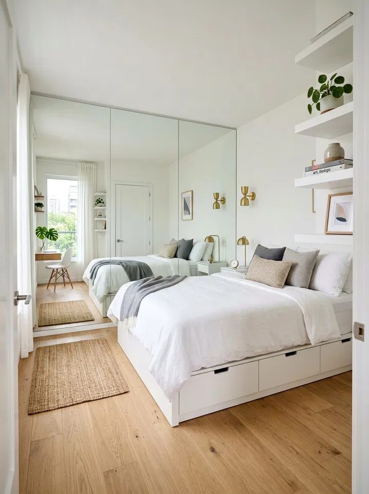9 Designer Tricks to Make a Small Bedroom Look Bigger
