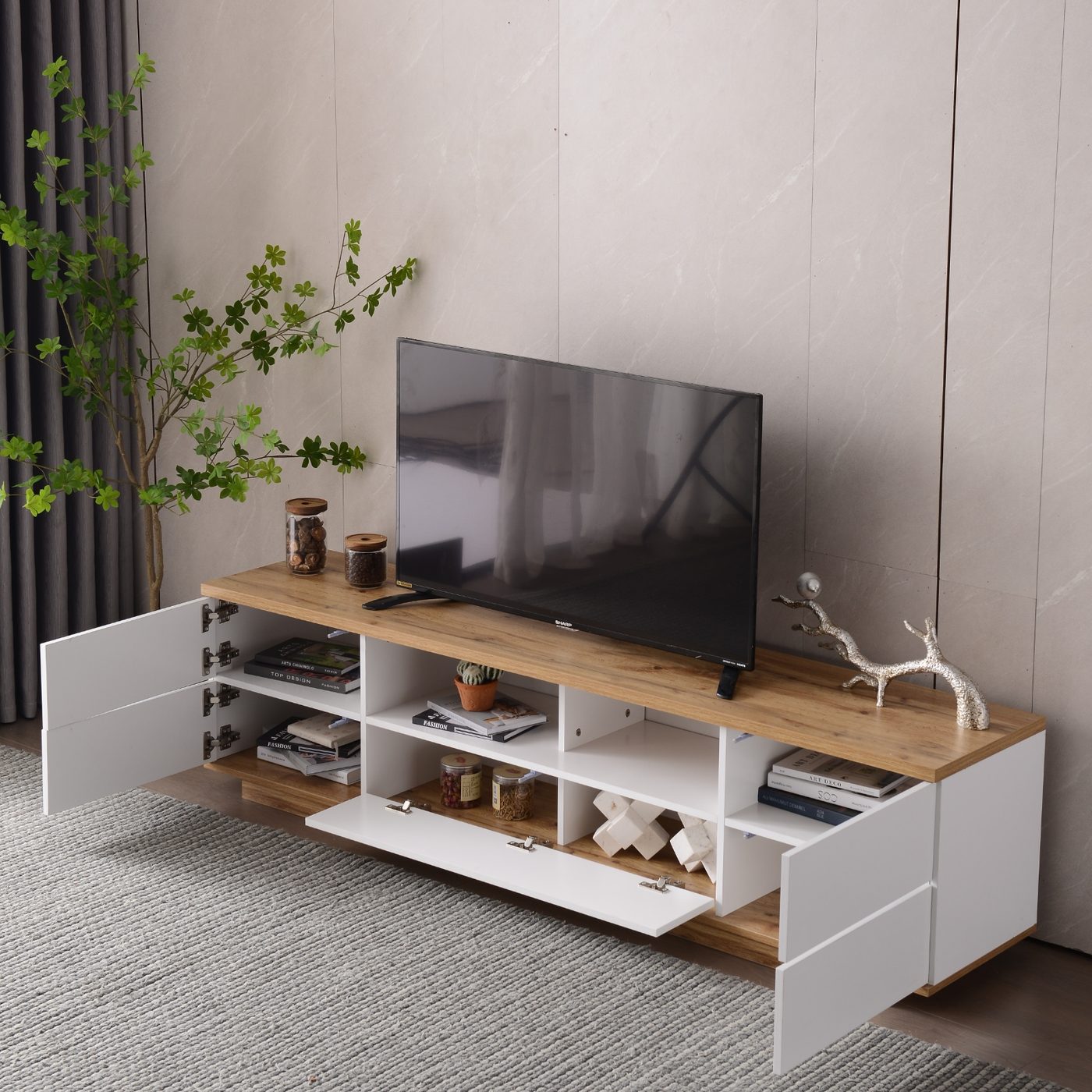 6 TV Stands With Hidden Storage Worth Buying